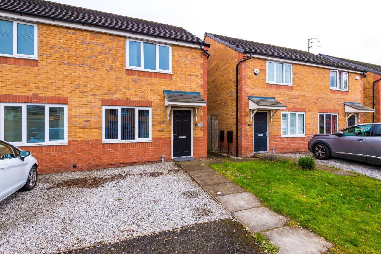 Chic 2 Bed House With Garden & Free Parking Villa Manchester Exterior foto